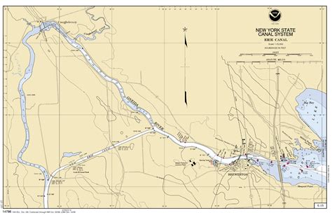 ONEIDA RIVER - ONEIDA LAKE nautical chart - ΝΟΑΑ Charts - maps