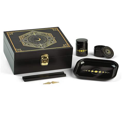 Buy SPARX Co. Zodiac Locking Stash Box Kit. Astrological Times UV Smell ...