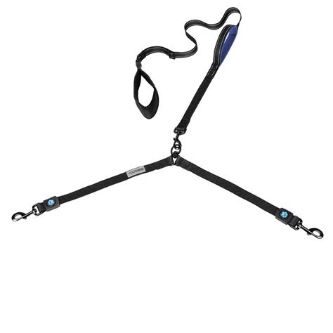 YHG Double Dog Leads Splitter, Strong Dog Leash Coupler Extendable for ...