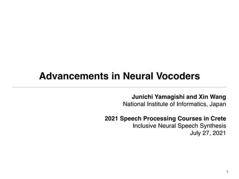 Image result for Neural Vocoder