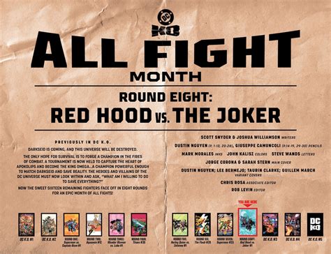 DC KO: Red Hood vs. Joker #1 Preview: Grudge Match Showdown