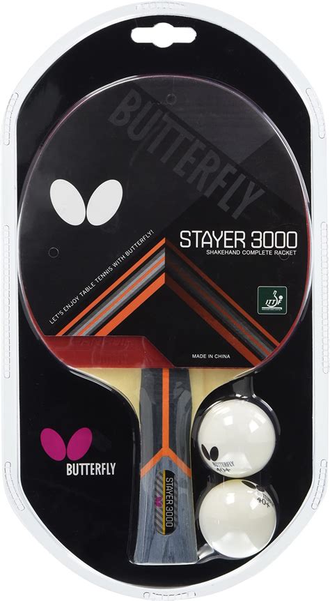 Butterfly Stayer 3000 Table Tennis Racket : Amazon.in: Sports, Fitness ...