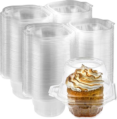 GreenDirect Green Direct Clear Cupcake Individual Containers | India | Ubuy