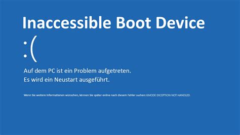 Image result for Windows Inaccessible Boot Device