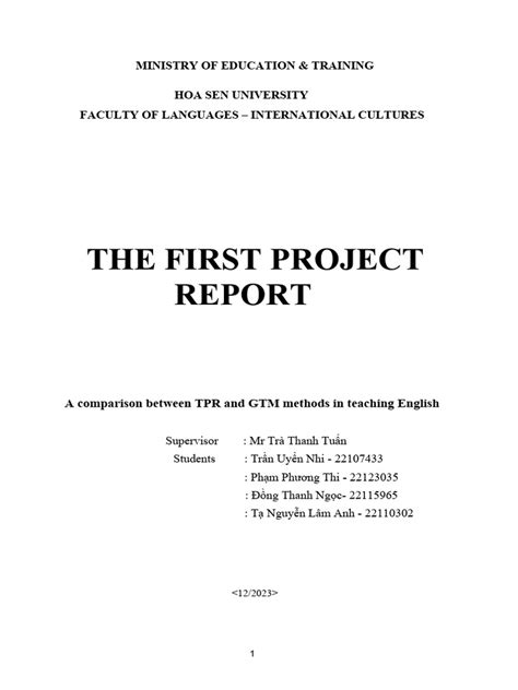 Image result for Final Project Outline Example