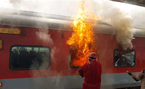 Minor fire in empty train coach at Vizag railway station