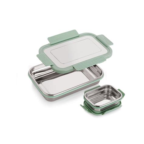 STEEL-LOCK LUNCH BOX — Nakoda Plast