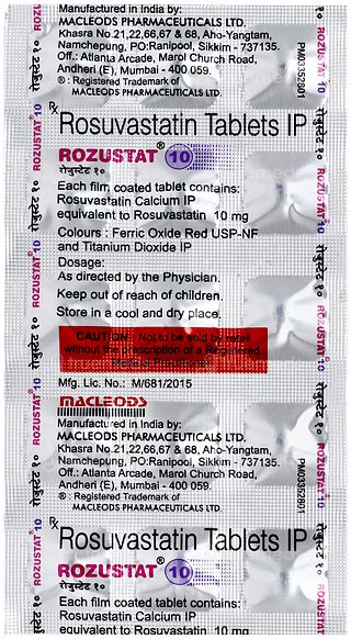 Rozustat 10 Tablet 15: Uses, Side Effects, Price & Substitutes