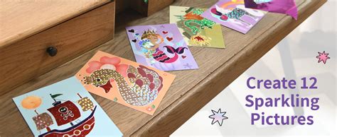 Buy Chalk and Chuckles Art and Craft Kit, Fabulous Foil Art, for Girls ...