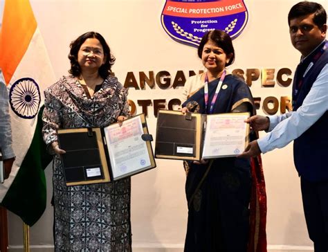 SPF, SBI sign MoU for customised salary package for Telangana personnel ...
