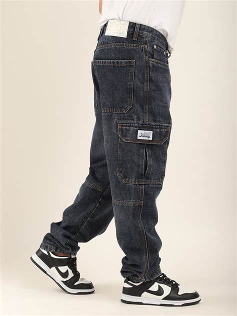 Men's Denim Cargo Pants – Rugged & Stylish | Jimmy Luxury