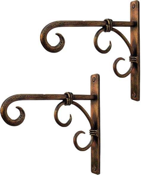 Two Moustaches Brass Wall Lantern Diya Hanger, Planter Hangers ...