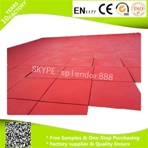 China Safety Kids Playground Rubber Flooring Mat, Kindergarten Rubber ...