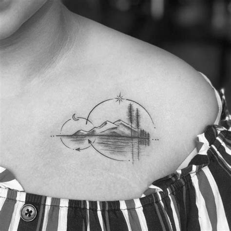 Collarbone Tattoo Designs & Ideas for Men and Women