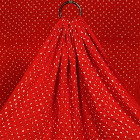 Bandhani Fabrics - Bandhani Tie-Dye Cotton & Silk Fabric | iTokri