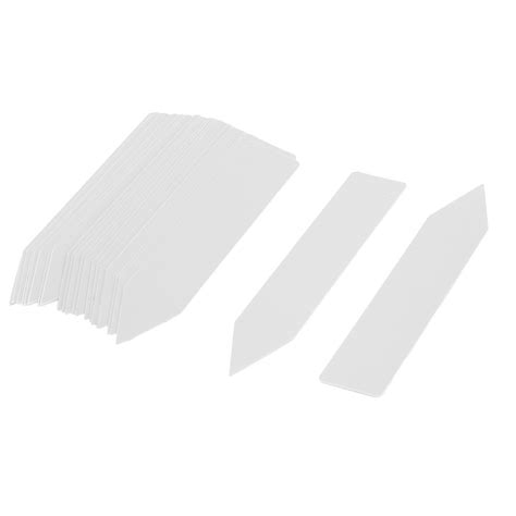 uxcell Plastic Garden Yard Arrow Shaped Plant Flower Display Tag Label ...