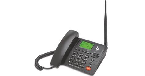 Beetel F2N+ FWP Fixed landline Phone,Wireless with LCD Display, Quad ...