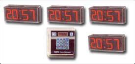 Digital Master Slave Clock System Manufacturer in Mumbai | N.M.C.TIME ...