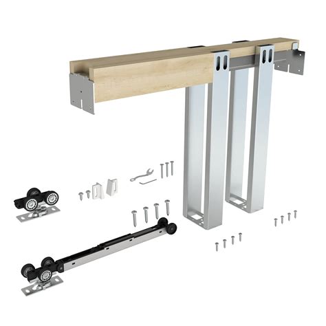 Buy JUBEST Pocket Door Frame Kits with Soft Close Mechanism and ...