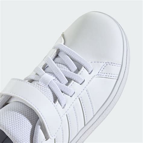 Kids Shoes - Grand Court 2.0 Shoes Kids - White | adidas Kuwait