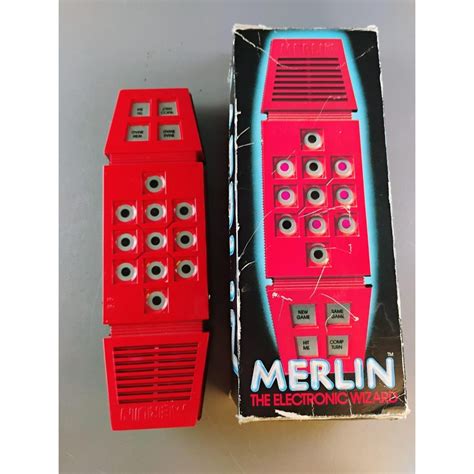 1978 MERLIN the Electronic Wizard Parker Brothers Toy W/ Box for Repair ...