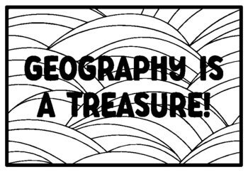 GEOGRAPHY IS A TREASURE! Pirate Coloring Pages, Pirate Classroom Quotes ...