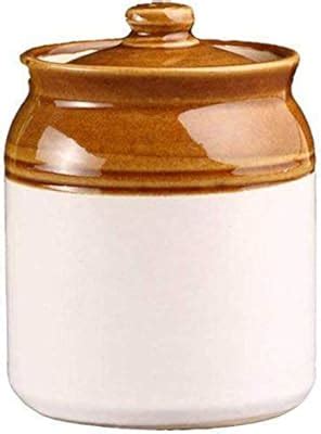 Buy ExclusiveLane Old-Fashioned Ceramic Pickle Jars Set For Dining ...