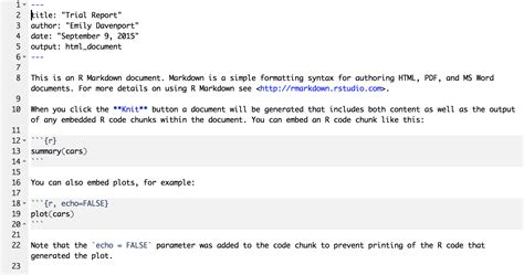 Image result for R Mark Down Example Image