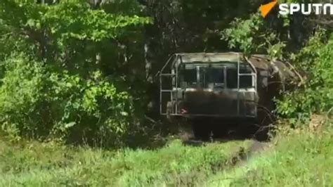 Watch Russian Iskander Ballistic Missile System In Action