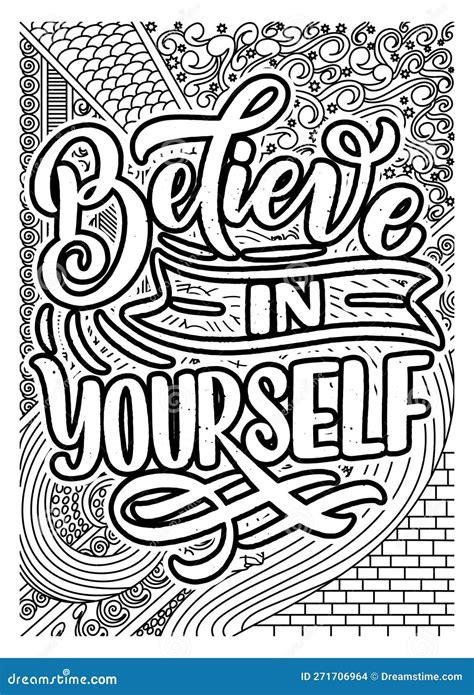 Inspirational Quotes Coloring Pages