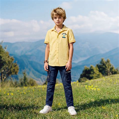Kid's Yellow Regular Fit Shirts – Killer Jeans