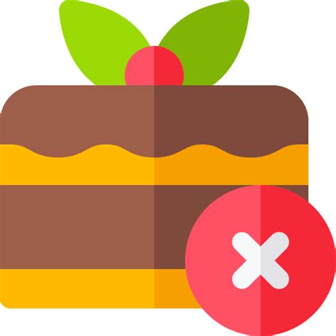 No cake - Free signaling icons