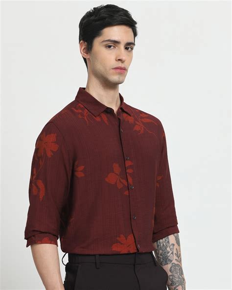 Floral Shirts - Shop Flower Shirts for Men Online at Mufti