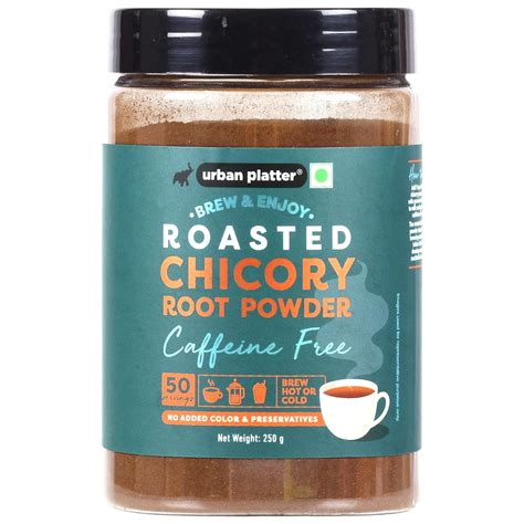 Urban Platter Roasted Chicory Root Powder, 250g (Caffeine Free Coffee ...
