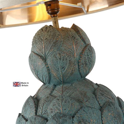 Umbra 1 Light Artichoke Table Lamp Base Only Verdigris