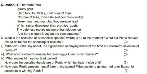 What is the occasion of Bassanio's speech? where is he at the moment ...
