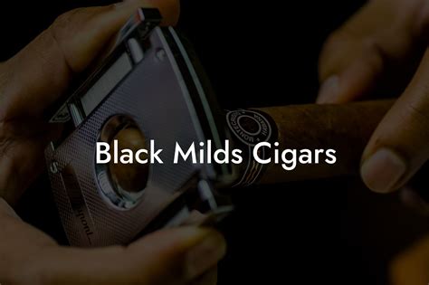Black Milds Cigars - Swinger Cigar | Cigar Lifestyle