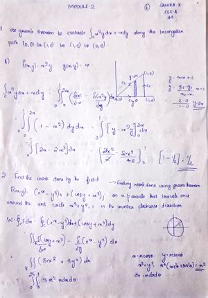 Non homogeneous ODE - Vector Calculus, Differential Equations And ...