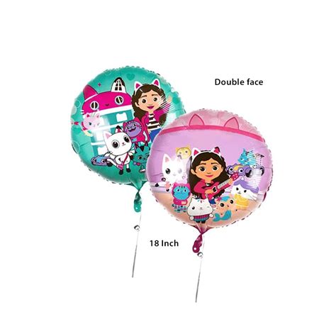 5 PCS Aluminum Foil Balloons | Girls Cat Party | Ubuy India