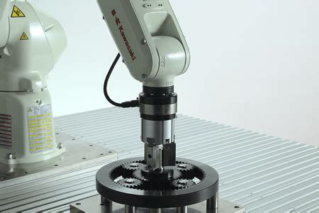 Strain gauge 6-axis force sensor ZYXer | Industrial Robots by Kawasaki ...