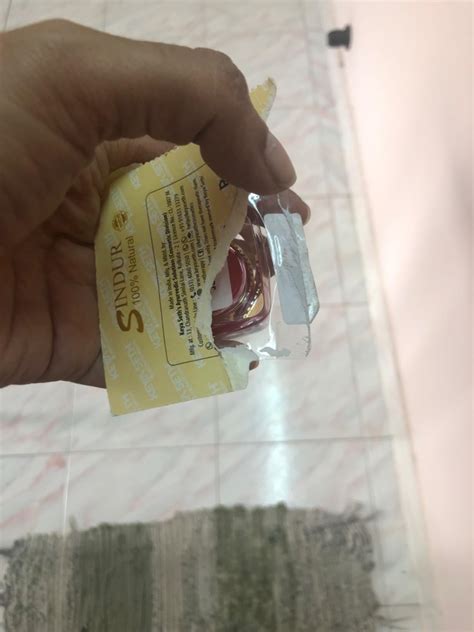 Keya Seth Aromatherapy 100% Natural Sindoor Dust, 3gm Sindoor (Red ...