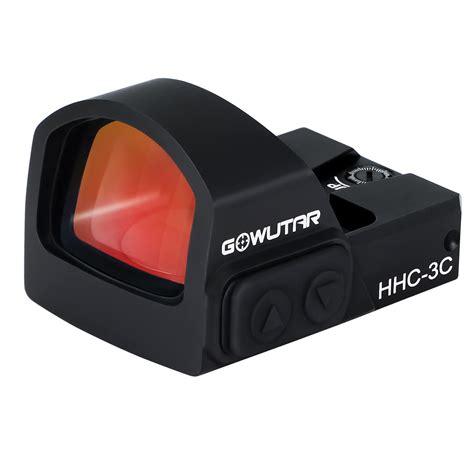 Buy GOWUTAR HHC-3C Multi-Reticle Red Dot 2 MOA Dot 62 MOA Circle Dot ...
