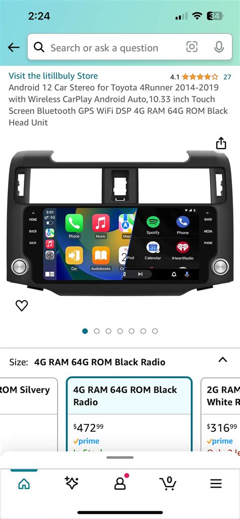4Runner Head Unit 的图像结果