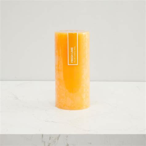 Buy Colour Connect Solid Fruity Pillar Candle from Home Centre at just ...