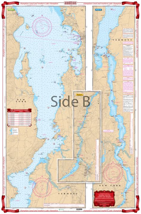 Lake Champlain Depth Chart Map at Jacqueline More blog