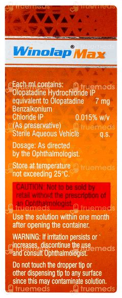 Winolap Max Eye Drop 2.5 ML | Order Winolap Max Eye Drop 2.5 ML Online ...