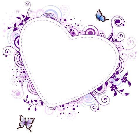 Free Heart Frame Transparent, Download Free Heart Frame Transparent png ...