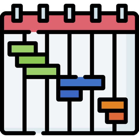 Project management icon Special Lineal color