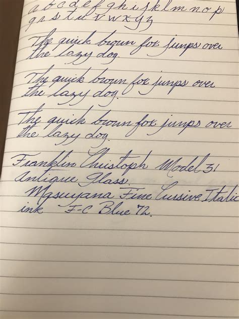 Image result for Left-Handed Cursive Writing