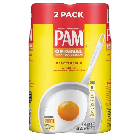 Pam Non Stick Cooking Oil Sprays UPC & Barcode | upcitemdb.com